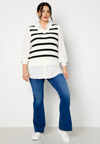 Jalessa knitted vest