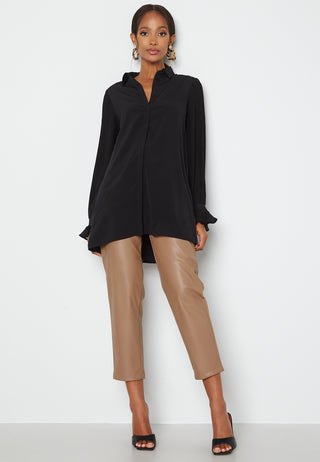 Juliana pleated sleeve tunic