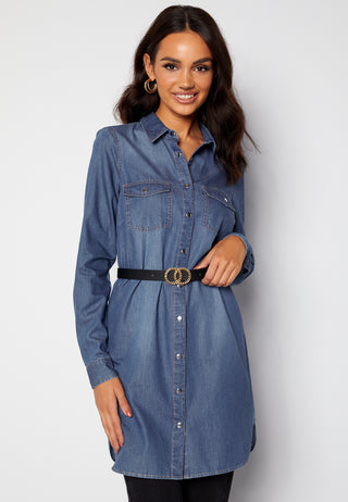 Kathleen long denim shirt