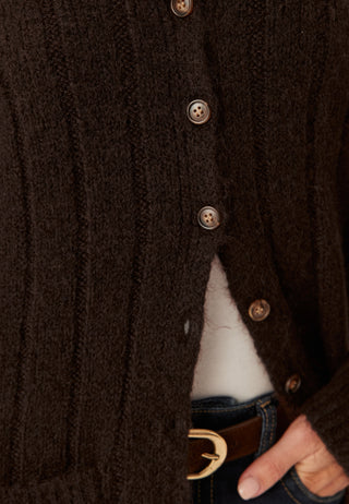 Strikket Cardigan Kjole