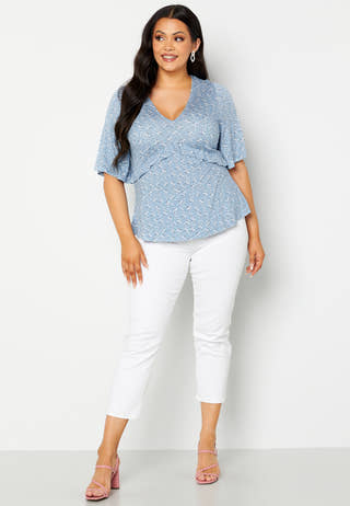 Kora flounce top
