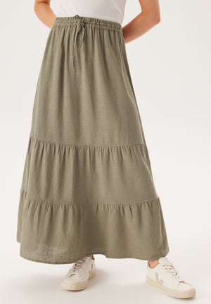 Linstoff Maxi-skjørt
