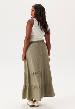 Linen Maxi Skirt