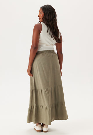 Linstoff Maxi-skjørt