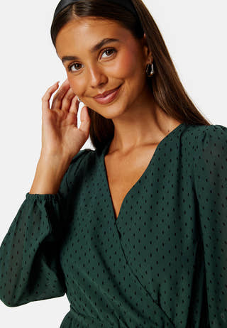 Linn midi Long Sleeve Dress