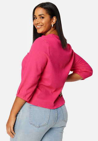 Linn ss knot blouse