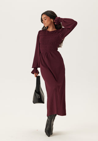 Long Sleeve Smock Dress