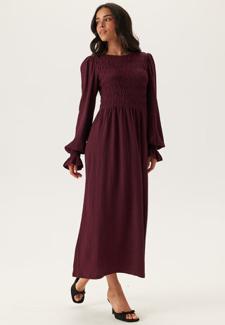 Long Sleeve Smock Dress