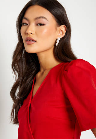 Madeleine peplum top