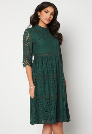 High Neck Lace Dress