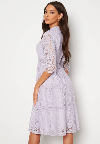High Neck Lace Dress