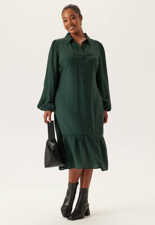 Midi Shirt Dress