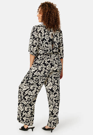 Mollie butterfly sleeve jumpsuit