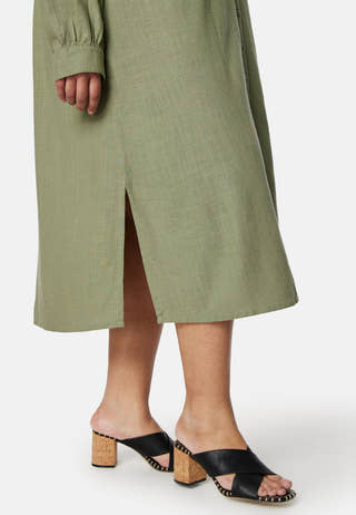Linen Shirt Dress