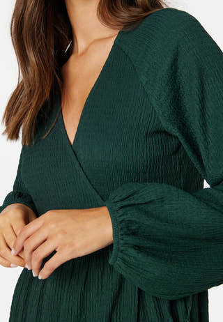 Structure Wrap Dress