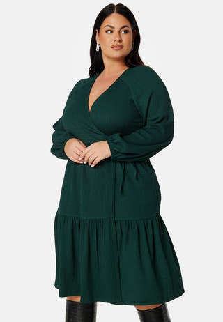 Structure Wrap Dress