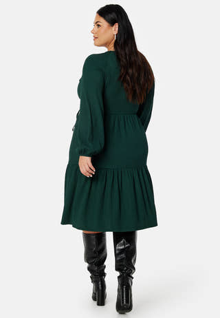 Structure Wrap Dress