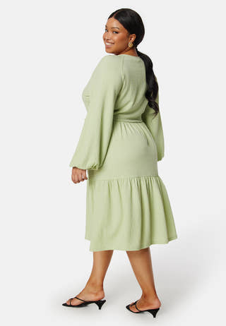 Structure Wrap Dress