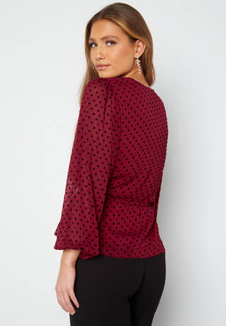 Phebe dot blouse