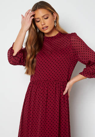 Portia dot dress