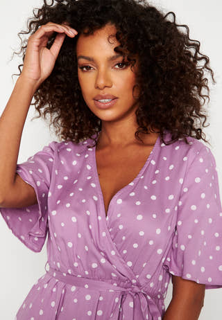 Reina wrap dress