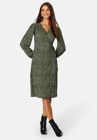 Rosey wrap dress