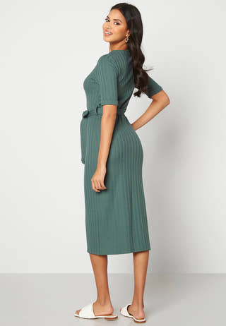 Sandie rib dress