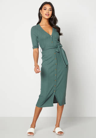 Sandie rib dress