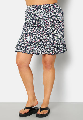 Sandy short frill skirt