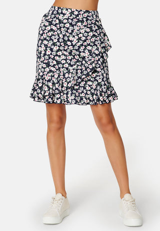 Sandy short frill skirt