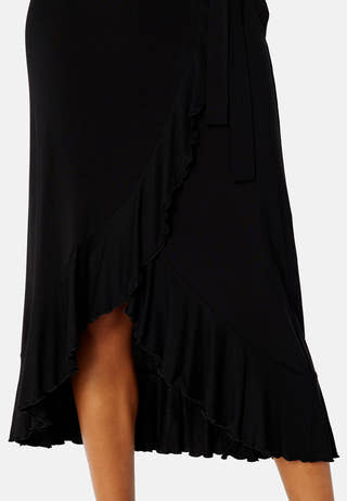Frill Wrap Skirt