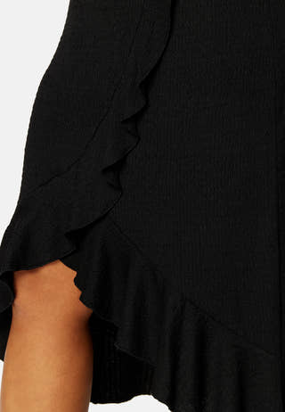 Frill Wrap Skirt