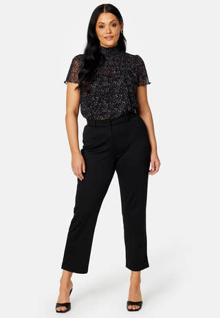 Serina smock mesh top