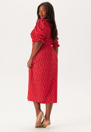 Short Sleeve Smock Dress