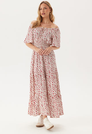 Smock Maxi Viscose Dress