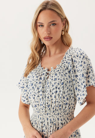 Smock Maxi Viskosekjole