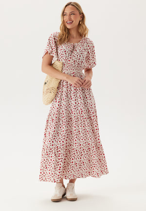 Smock Maxi Viskosekjole