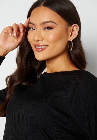 Stella o-neck midi dress