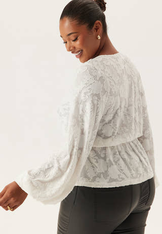 Structure Floral Top