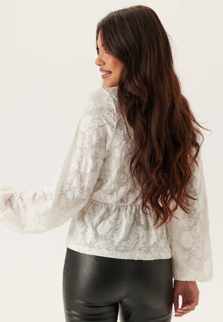 Structure Floral Top