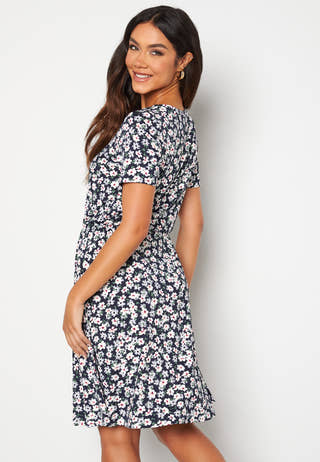 Tova short sleeve drawstring dress