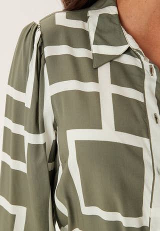 Viscose Long Sleeve Dress