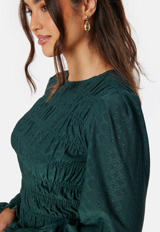 Long Sleeve Smock Top