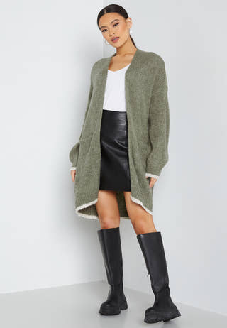 Lines Knit Cardigan