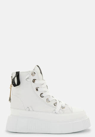 Matilda Leather High Sneaker