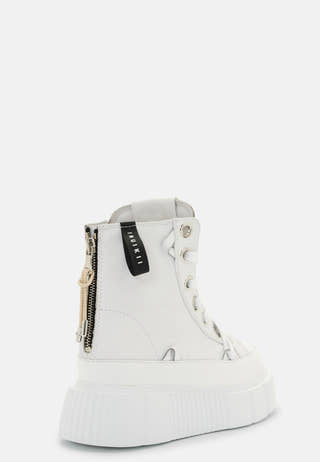 Matilda Leather High Sneaker