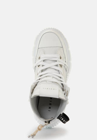 Matilda Leather High Sneaker
