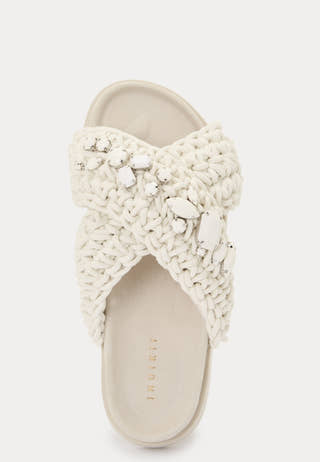 Slipper Woven Stones