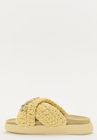 Slipper Woven Stones