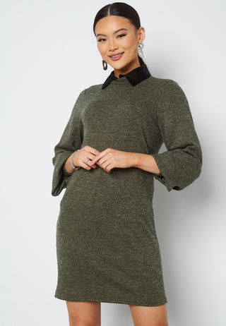 Emma L/S High Neck Dress